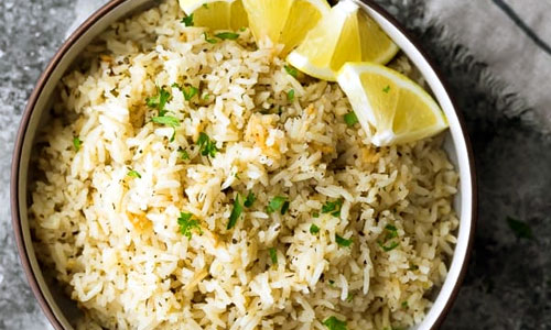 Lemon Herb Rice Bowl
